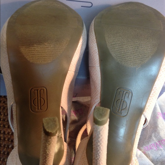 Blush Pink Jennifer Lopez Heels Size 8 Med. - Picture 8 of 8